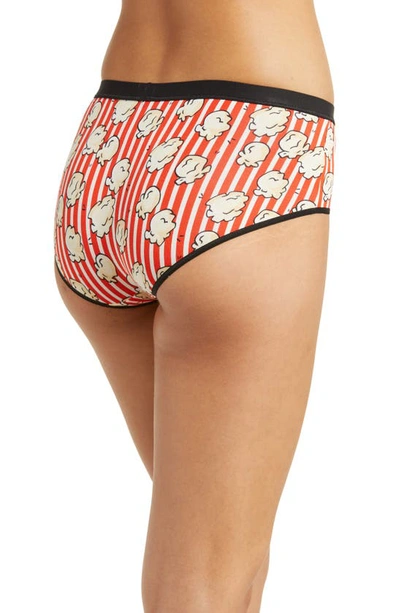 Shop Meundies Print Hipster Briefs In Pop Off