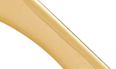 Monica Vinader Octagon Stacking Ring In 18ct Gold Vermeil