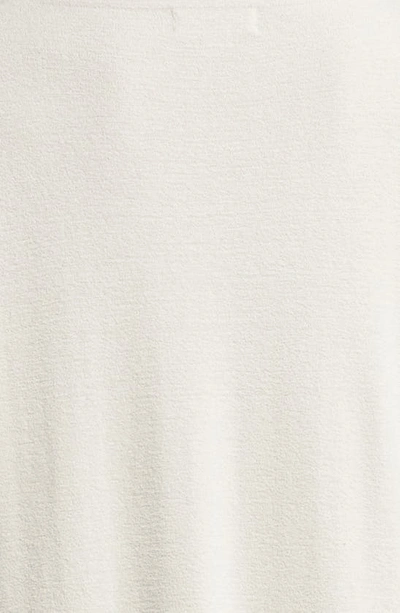 Barefoot Dreams High-low Hem V-neck Pajama Pullover Sweater In Almond