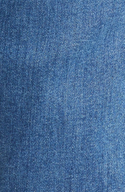 Veronica Beard Carson Raw Hem High Waist Ankle Flare Jeans In Serendipity