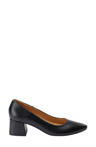 Shop Nisolo Fiorela Go-to Pointed Toe Pump In Black