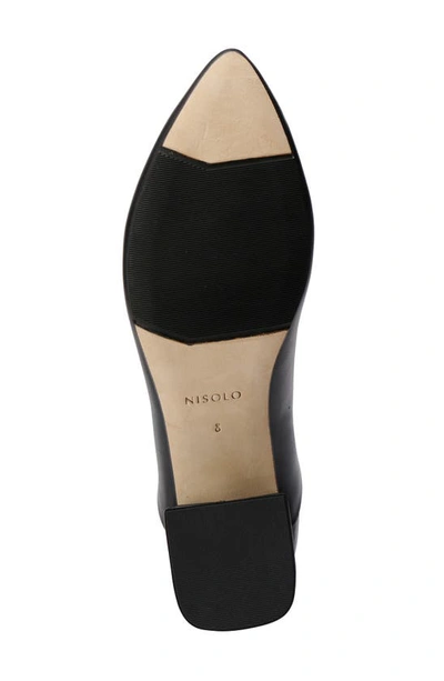 Nisolo Fiorela Go-to Pointed Toe Pump In Black