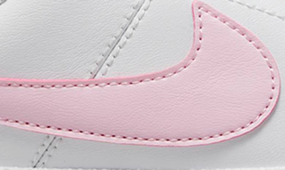 Shop Nike Court Legacy Sneaker In White/ Pink