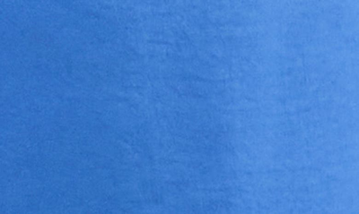 Shop Vince Camuto V-neck Textured Satin Jumpsuit In Sapphire Blue
