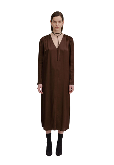 Shop Herskind Steffy Dress In Brown