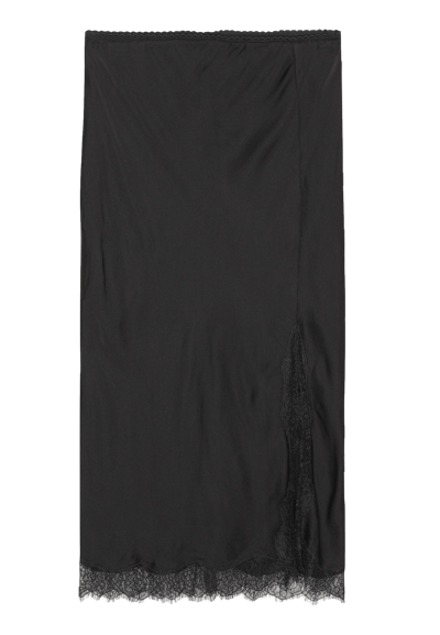 Shop Herskind Angel Skirt In Black