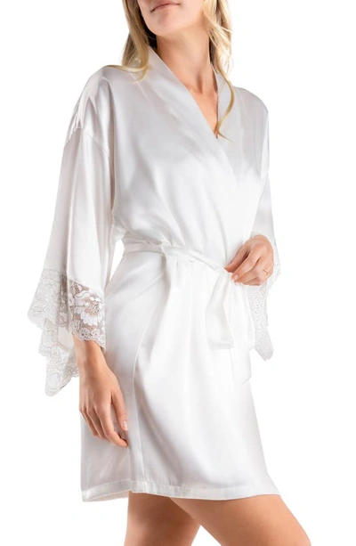 Shop In Bloom By Jonquil Bridal Wrap Robe In Ivy