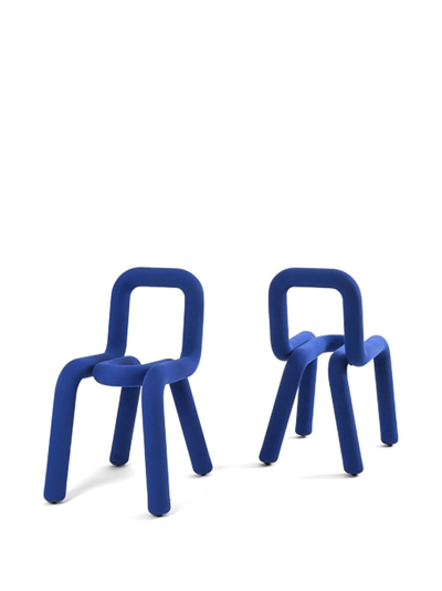 Shop Moustache X Big Game Bold Chair In Blue