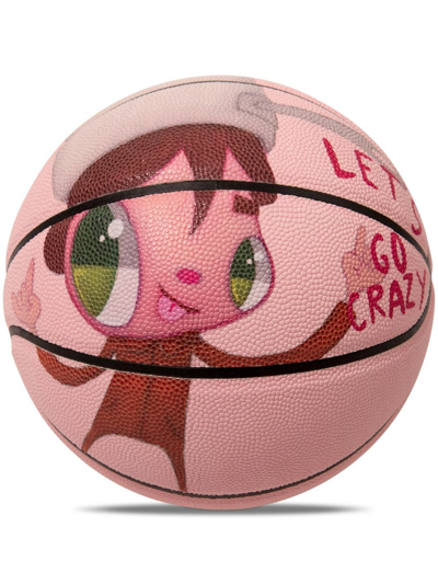 Shop Mira Mikati X Javier Callejja Let's Go Crazy Basket Ball In Pink