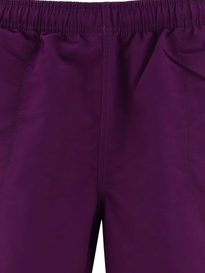 Shop Stussy Stüssy "big Basic" Swim Shorts In Purple