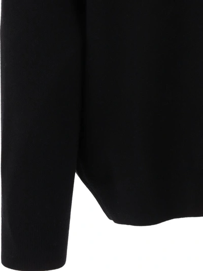 Shop Burberry "deepa" Sweater In Black