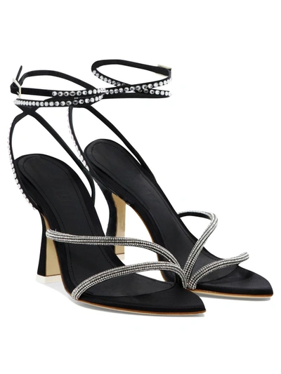 Shop 3juin "giglio" Sandals In Black