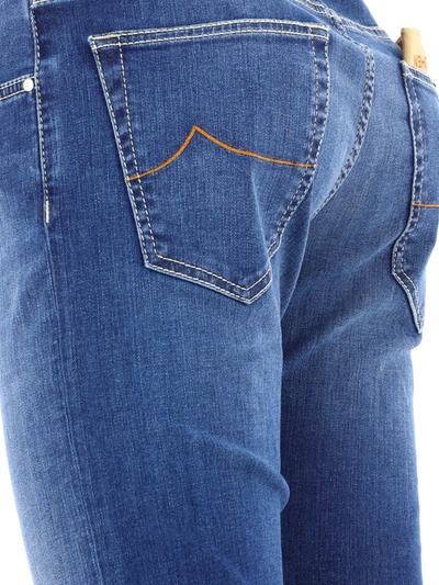 Shop Jacob Cohen "nick" Jeans In Blue