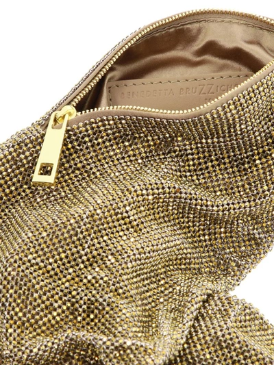 Shop Benedetta Bruzziches "ursula" Shoulder Bag In Gold