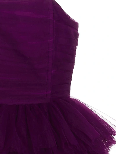 Shop 19:13 Dresscode Maxi Tulle Dress In Purple