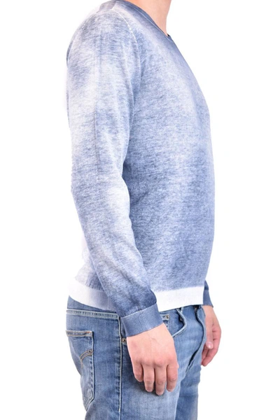 7.1 Cotton Knitwear In Blue