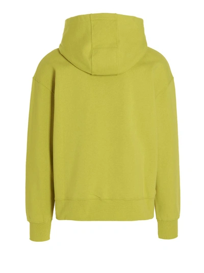 Shop A-cold-wall* 'essential' Hoodie In Yellow