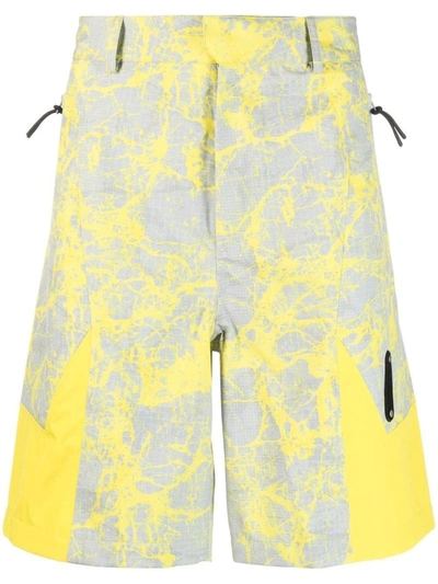Shop A-cold-wall* Grisdale Storm Short In Yellow