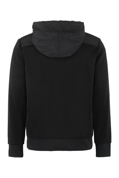 Shop Alexander Mcqueen Full Zip Hoodie In Black