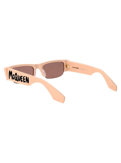 Shop Alexander Mcqueen Sunglasses In 003 Pink Pink Pink