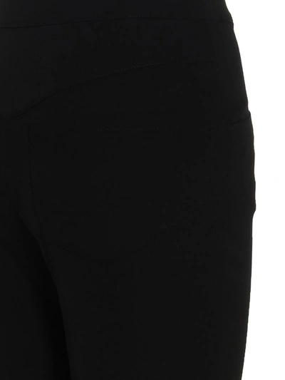 Shop Balmain Skinny Pants In Black