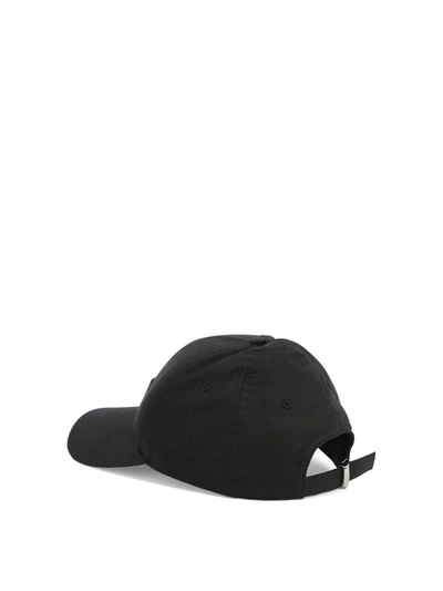 Shop Dolce & Gabbana Baseball Cap With Branded Tag In Black
