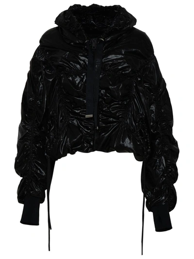 Shop Khrisjoy Black Nylon Cloud Jacket