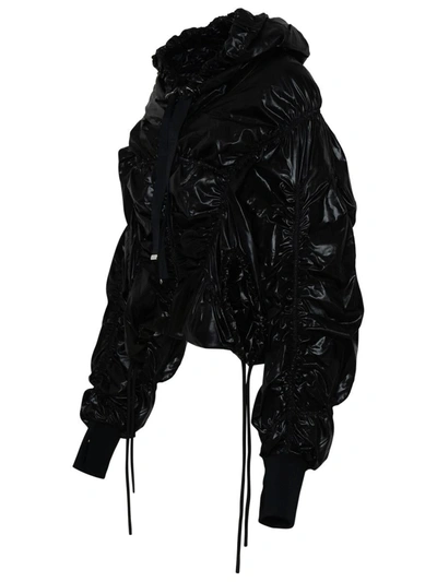 Shop Khrisjoy Black Nylon Cloud Jacket