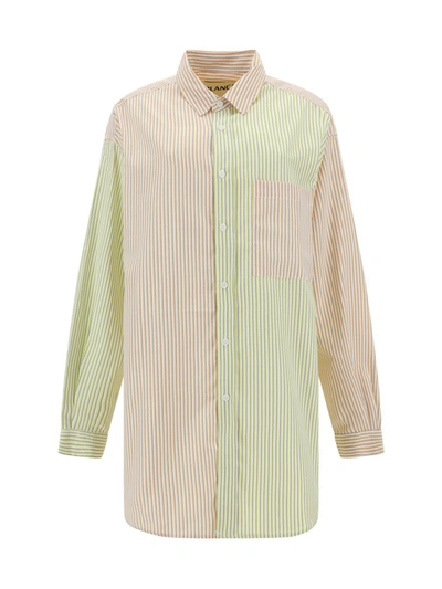 Shop Blanca Shirts In Yellow/pink