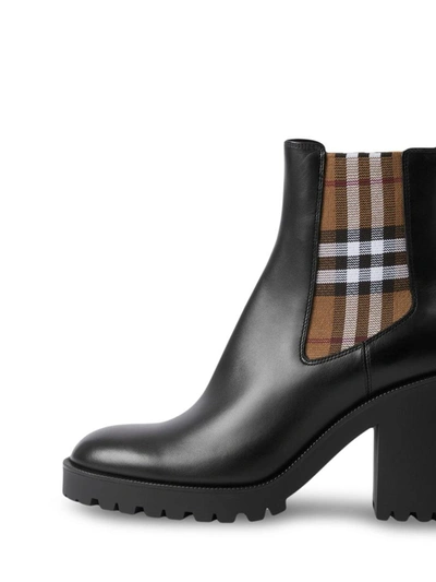 Shop Burberry Boots In Black