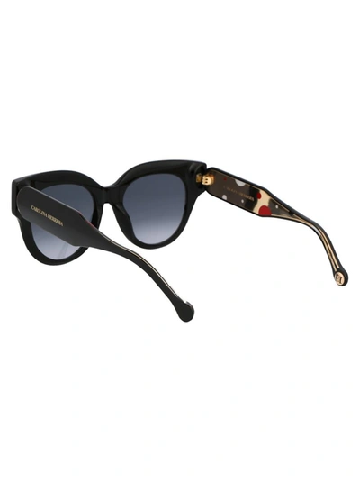Shop Carolina Herrera Sunglasses In 8079o Black