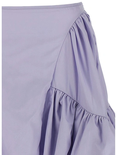 Shop Cecilie Bahnsen 'damara' Skirt In Purple