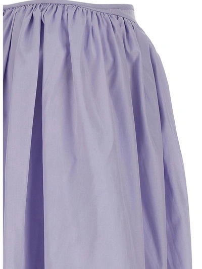 Shop Cecilie Bahnsen 'damara' Skirt In Purple