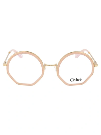 Shop Chloé Chloe Sunglasses In 601 Rose