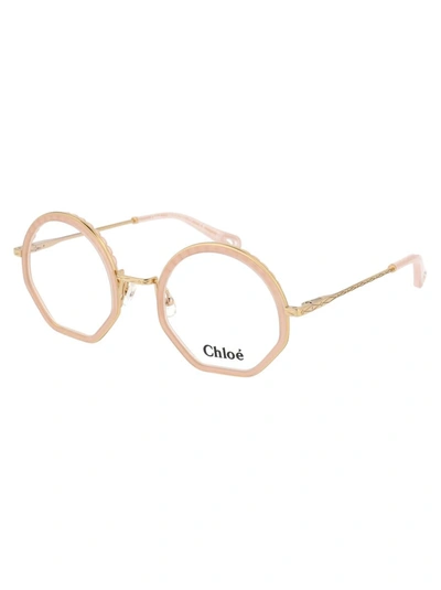 Shop Chloé Chloe Sunglasses In 601 Rose