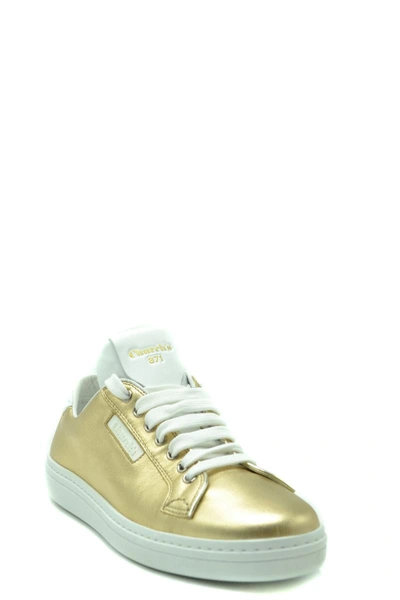 Shop Church's Sneakers In Gold