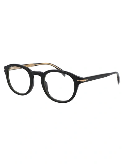 Shop David Beckham Eyewear Eyewear By David Beckham Sunglasses In 2m2z7 Black Gold