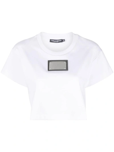 Shop Dolce & Gabbana T-shirt Clothing In White