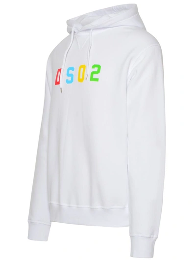 Dsquared2 Dsquared Men Cool Fit Sweatshirt In White