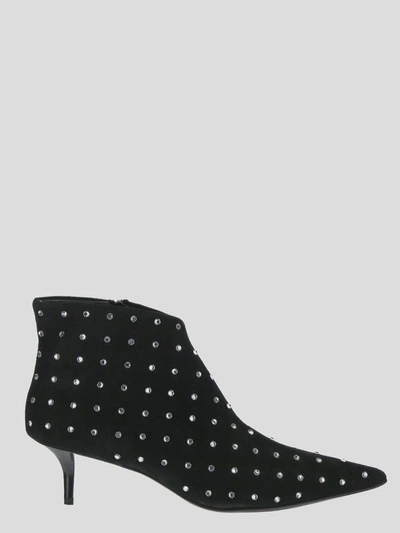 Shop Eddy Daniele Ankle Boots In <p> Black Ankle Boots With Pointed Toe