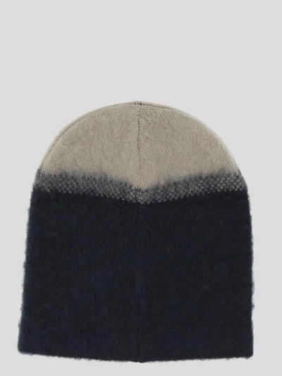Shop Etro Beanie In <p> Multicolor Beanie With Front Logo