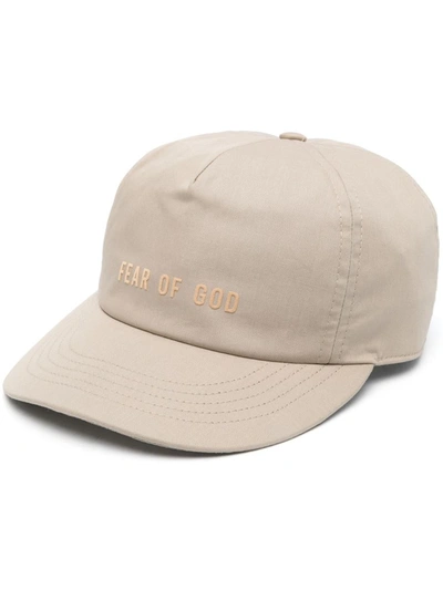 Shop Fear Of God Hats In Beige
