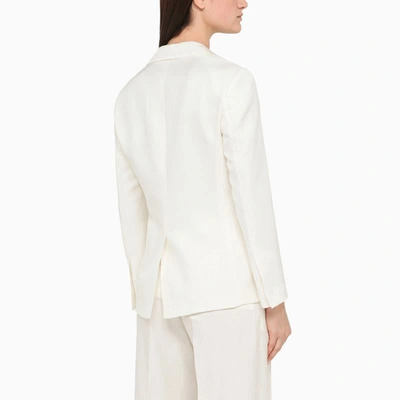 Shop Ferragamo And Jacket In White