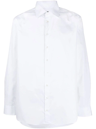 Shop Giorgio Armani Shirt Clothing In White