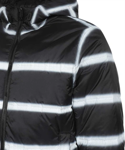 Shop Givenchy Hooded Puffer Jacket In Black