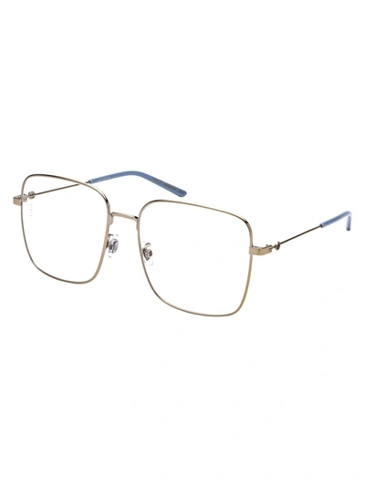 Shop Gucci Optical In 002 Gold Gold Transparent