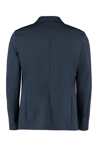 Hydrogen Single-breasted Two Button Jacket In Blue
