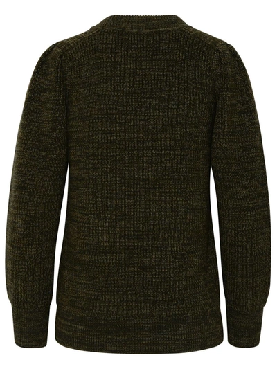 Shop Isabel Marant Étoile Green Wool Mavis Sweater