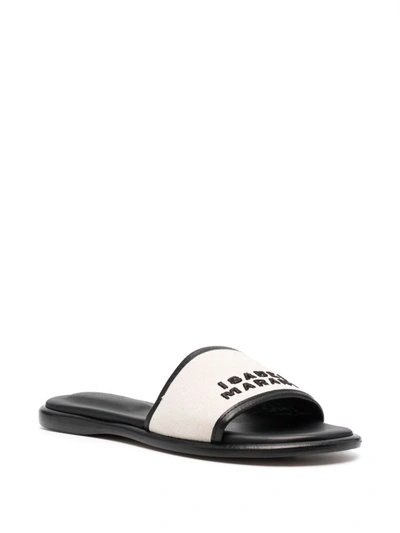 Shop Isabel Marant Sandals In White