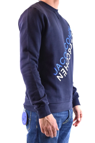 Shop Jacob Cohen Sweatshirt In Blue